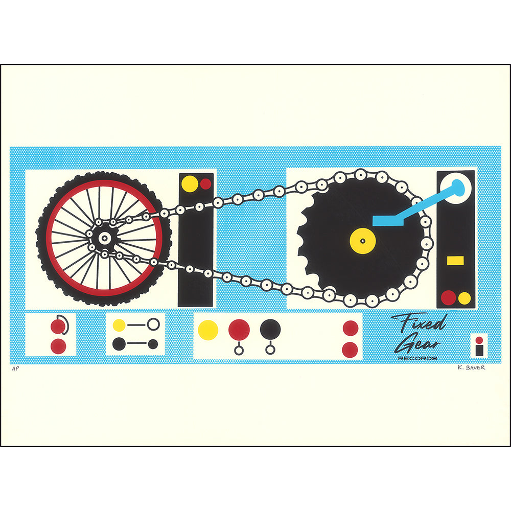 fixed gear art Fixed Gear Records